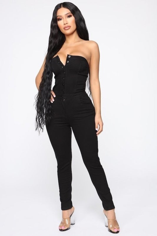 Rita Denim Jumpsuit