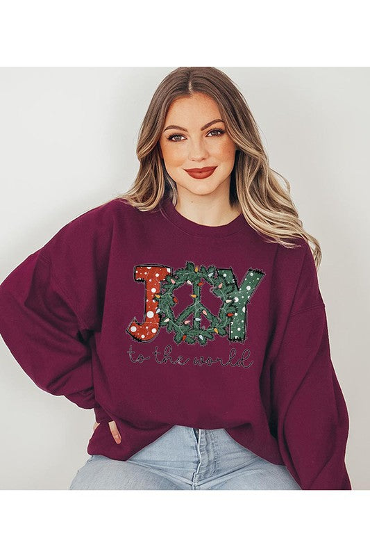 Graphic Joy to the World Sweater