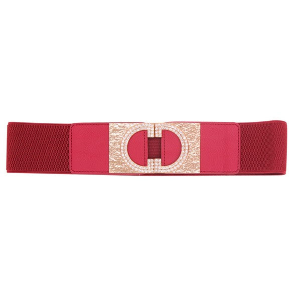 Ladies Red Fashion Belt