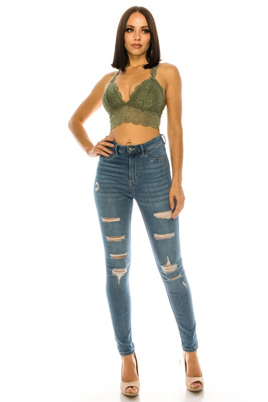 Lace Fashion Crop Top