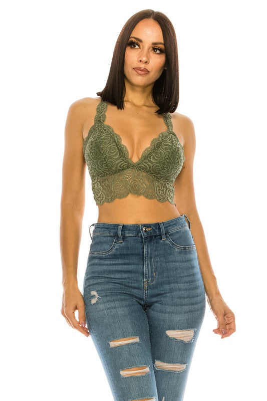 Lace Fashion Crop Top