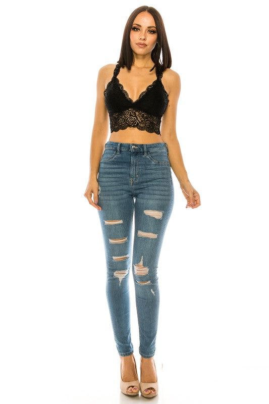 Lace Fashion Crop Top