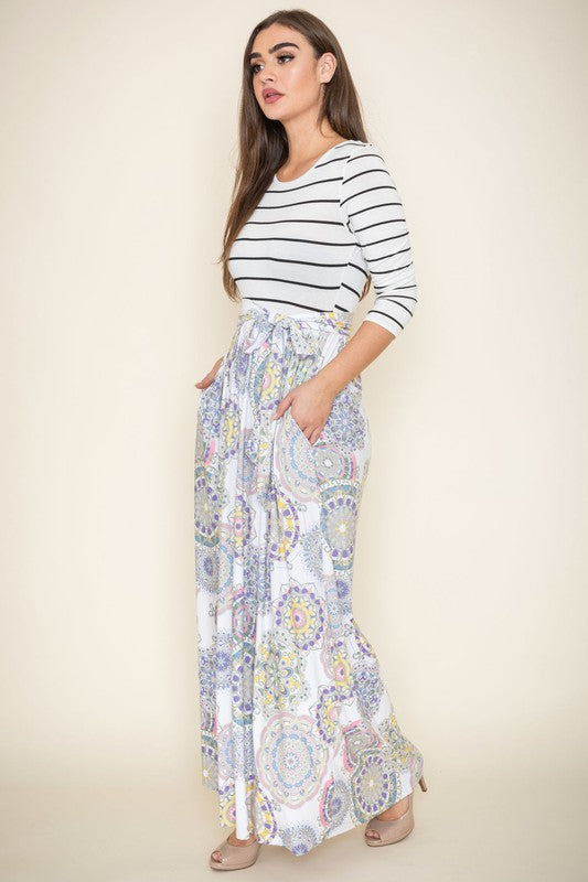 Sash Maxi Dress With Pockets