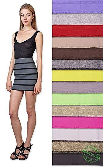 Elastic Bandage Mini Skirt