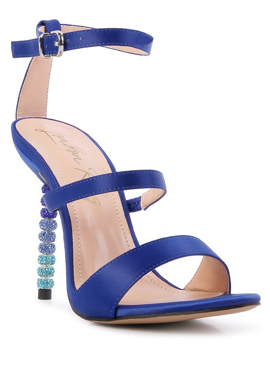 Lawsuit Strap Sandal Rainbow High Heel