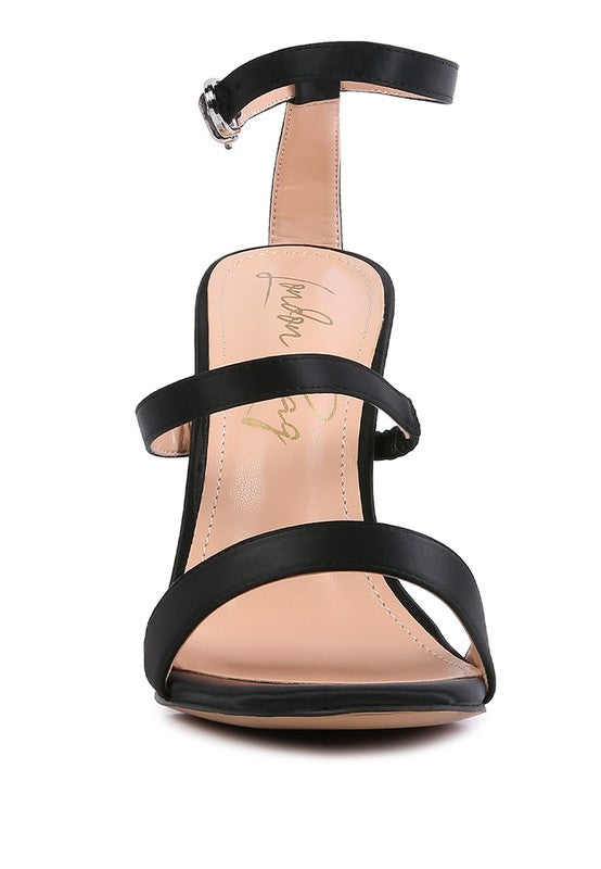 Lawsuit Strap Sandal Rainbow High Heel