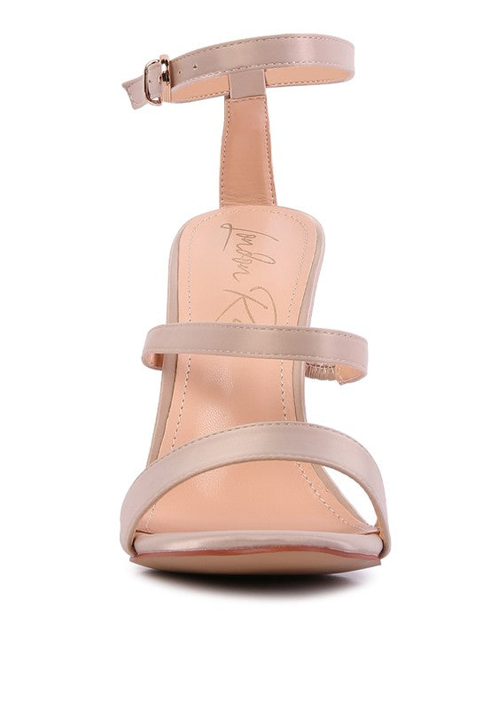 Lawsuit Strap Sandal Rainbow High Heel