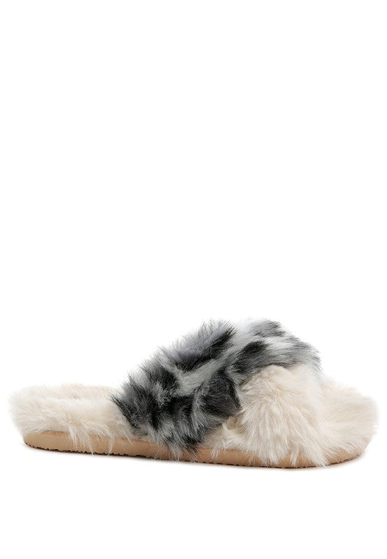 Fluffy and Furry Indoor/Outdoor Fashion Slippers