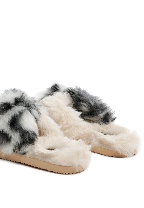 Fluffy and Furry Indoor/Outdoor Fashion Slippers