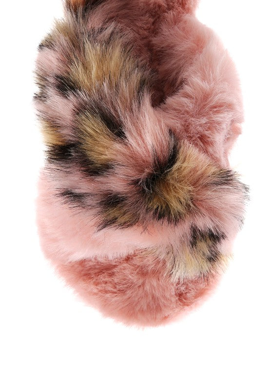 Fluffy and Furry Indoor/Outdoor Fashion Slippers