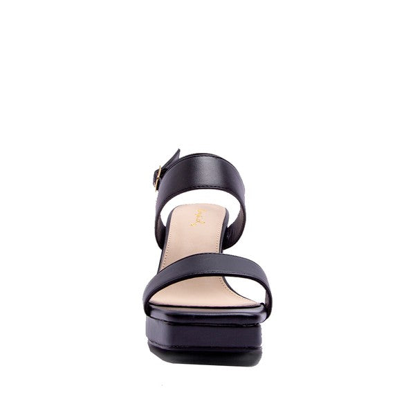 Double Banded Ankle Strap Sandal