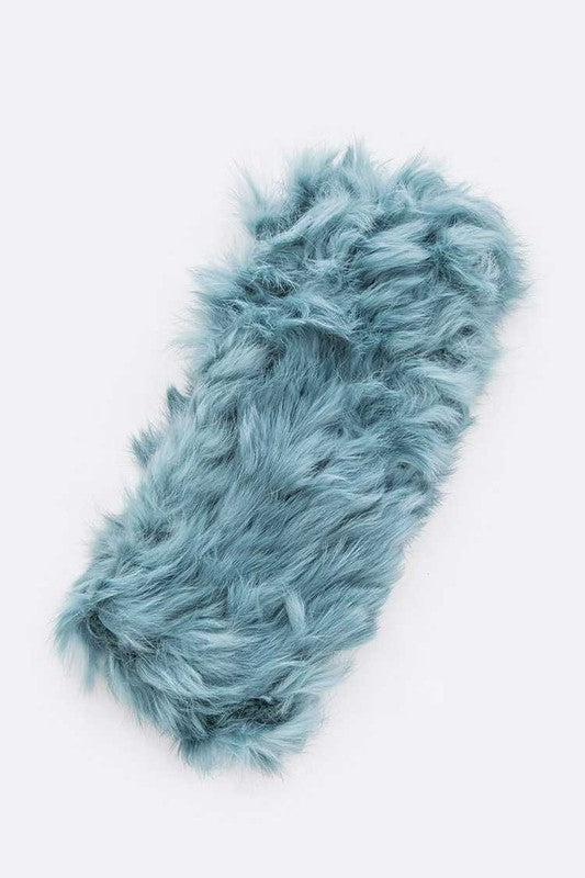 Soft Fur Convertible Headband Headband