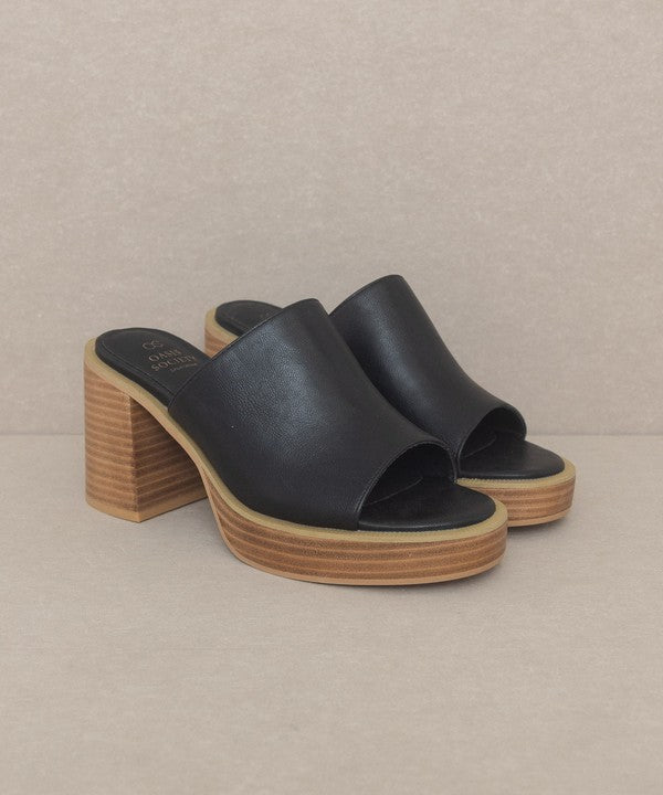 Oasis Society Camille - Platform Slide Heels