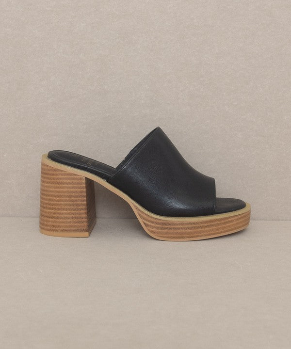 Oasis Society Camille - Platform Slide Heels