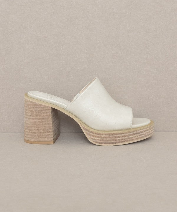 Oasis Society Camille - Platform Slide Heels