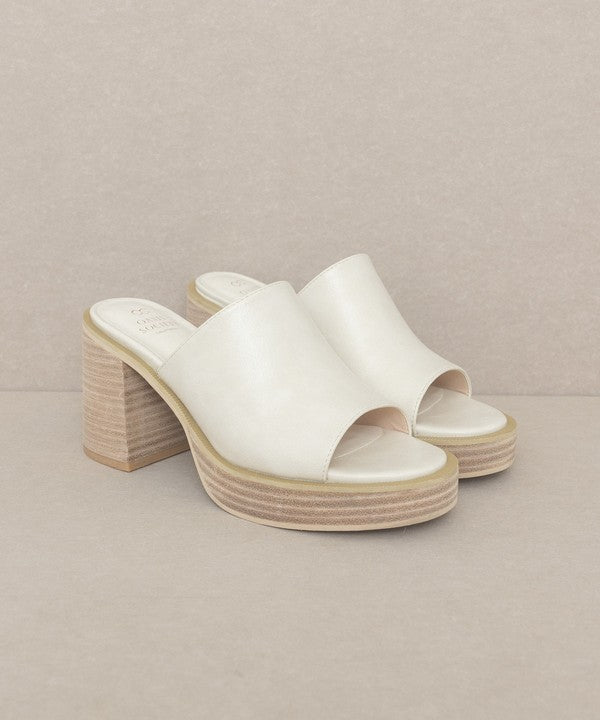 Oasis Society Camille - Platform Slide Heels