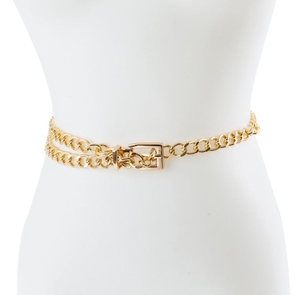 CHAINED CLASSIC FASHION BELT