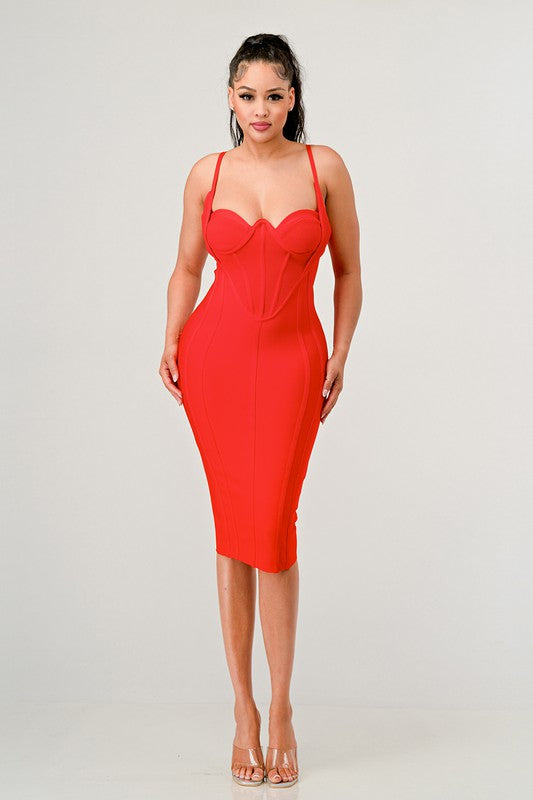 Athina Bandage Bodycon Dress