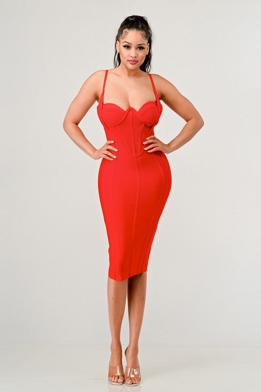 Athina Bandage Bodycon Dress