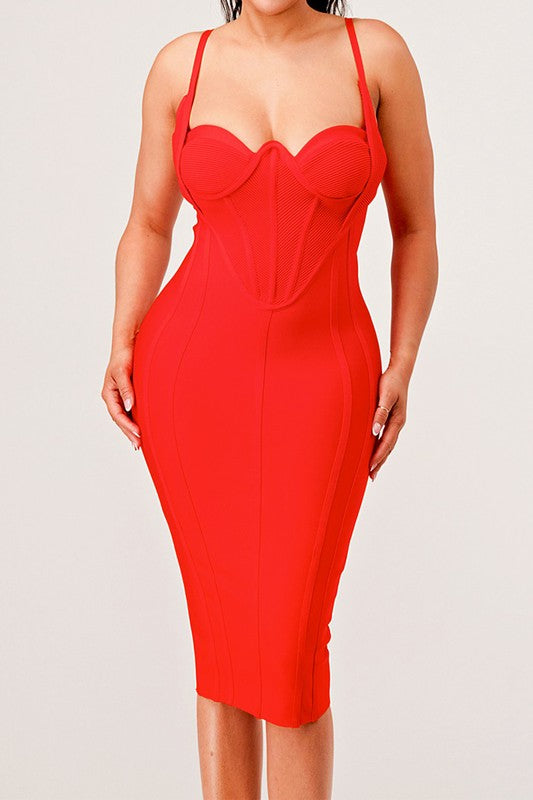 Athina Bandage Bodycon Dress