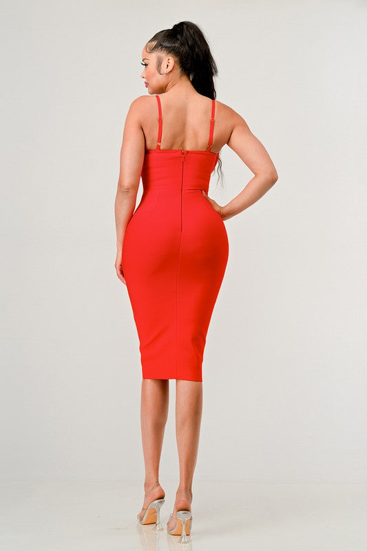 Athina Bandage Bodycon Dress