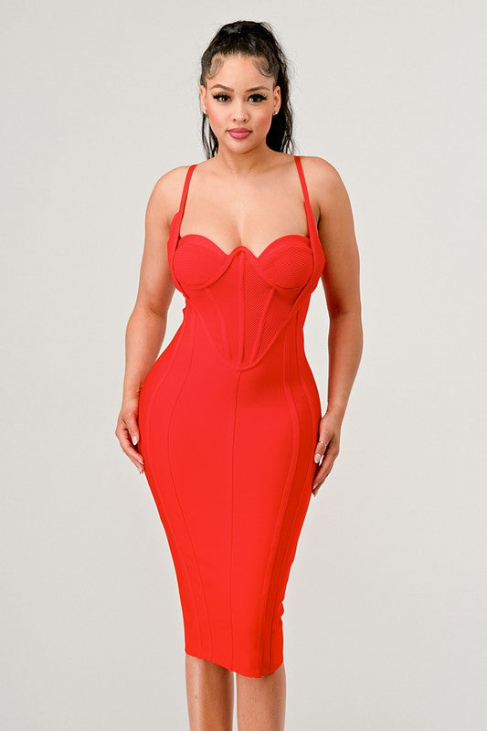 Athina Bandage Bodycon Dress