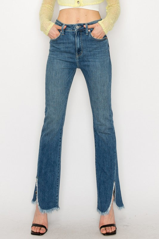 PLUS SIZE  - HIGH RISE BOOT CUT