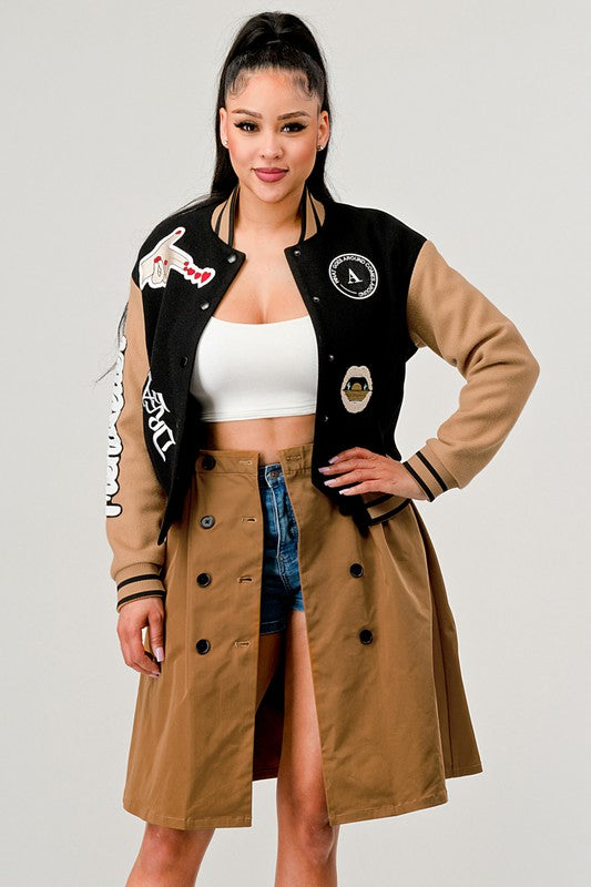 Athina Letterman Jacket