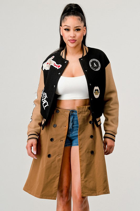 Athina Letterman Jacket