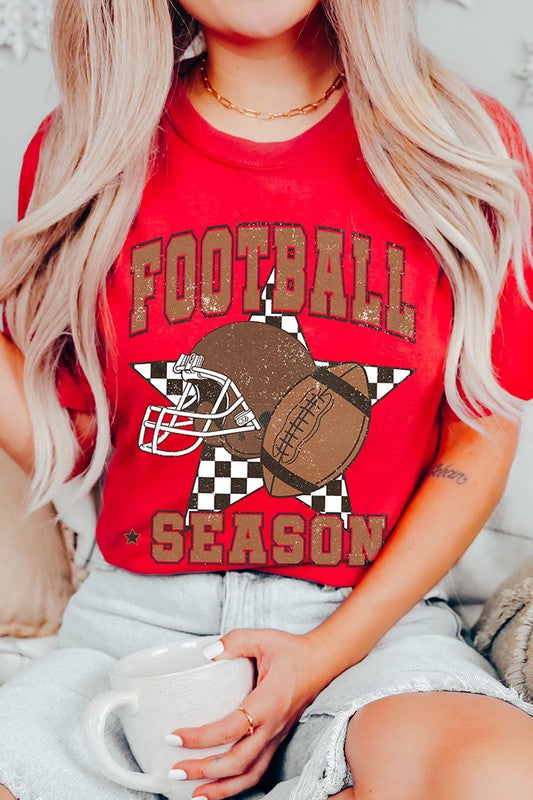 Short Sleeve Football Women Shirt