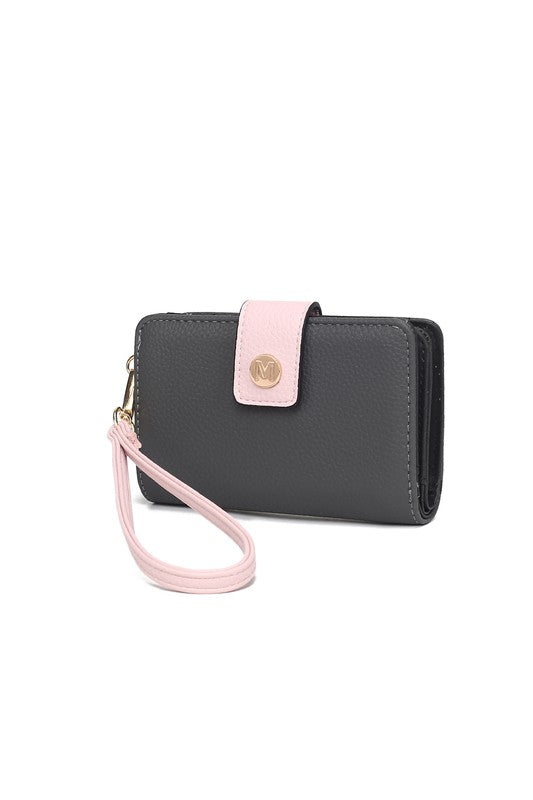 Shira Two Toned Color Wallet by Mia K