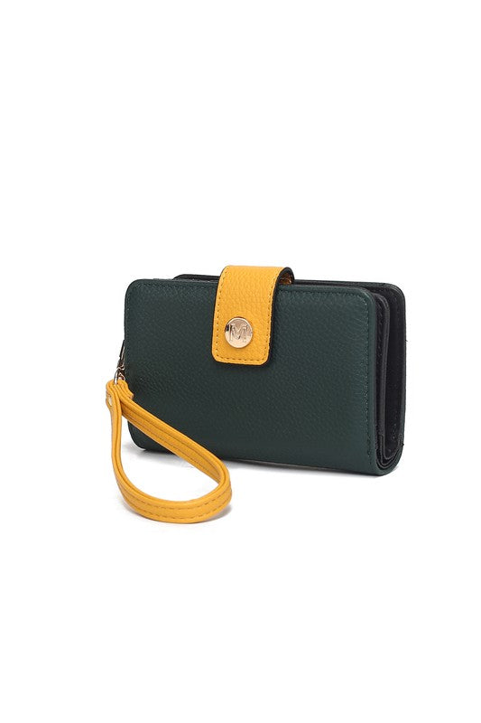 Shira Two Toned Color Wallet by Mia K