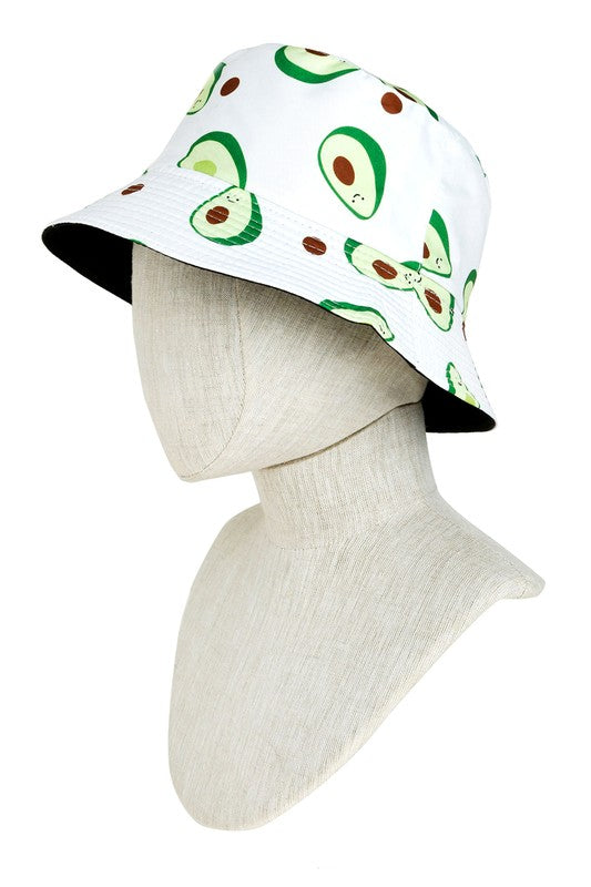 Avocado Print Bucket Hat