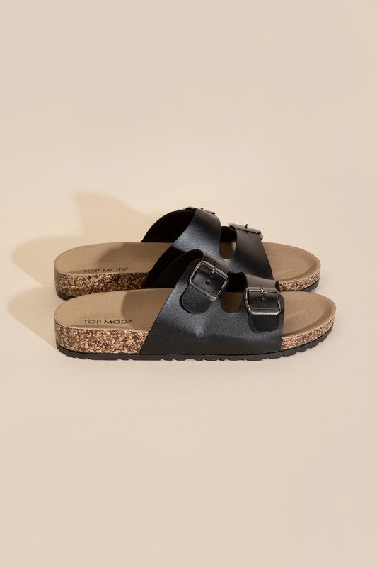 Cork Buckle Strap Slides