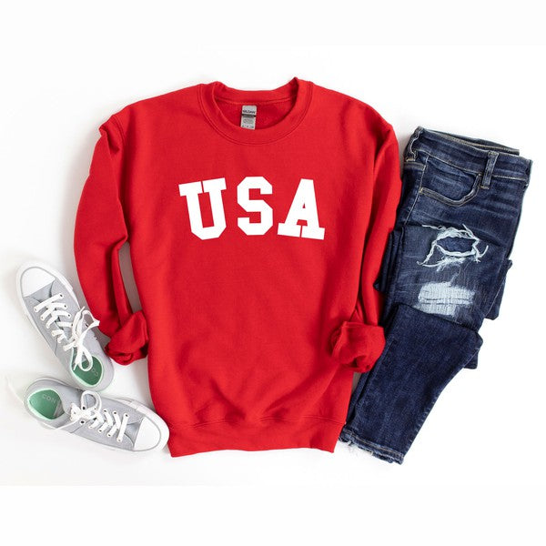 USA Bold Graphic Sweatshirt