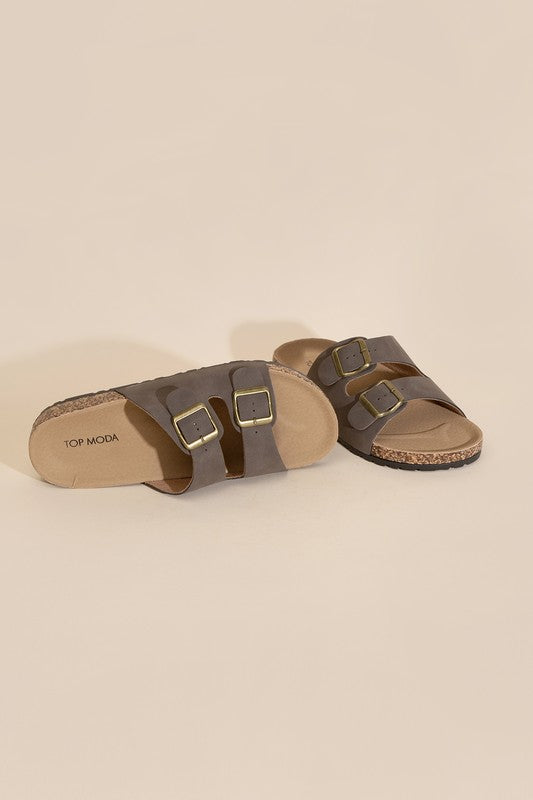 Cork Buckle Strap Slides