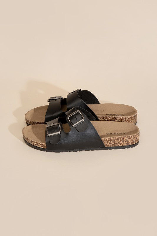 Cork Buckle Strap Slides