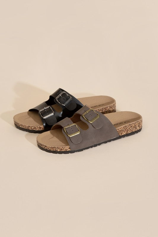 Cork Buckle Strap Slides