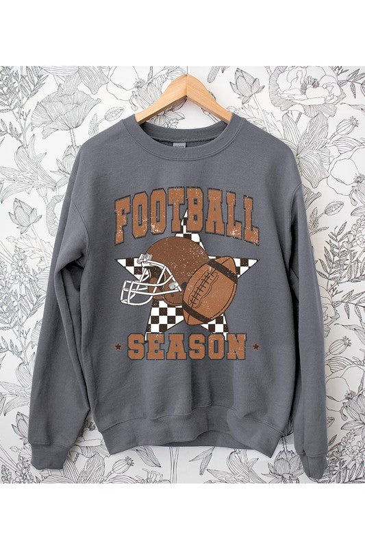 Women Football Graphic Sweatshirt