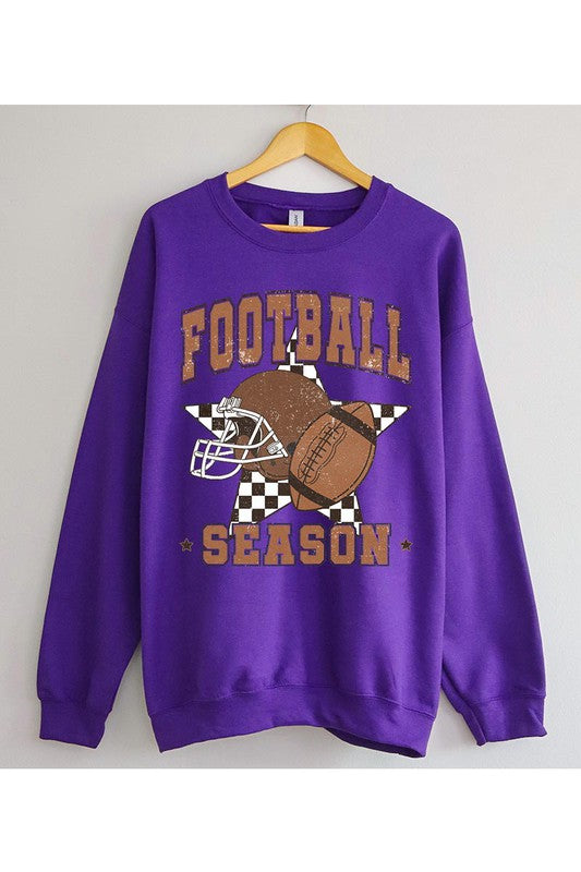 Women Football Graphic Sweatshirt