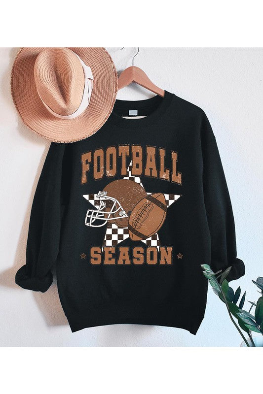 Women Football Graphic Sweatshirt