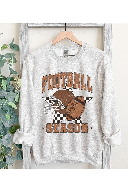 Women Football Graphic Sweatshirt