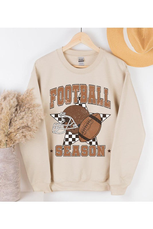 Women Football Graphic Sweatshirt