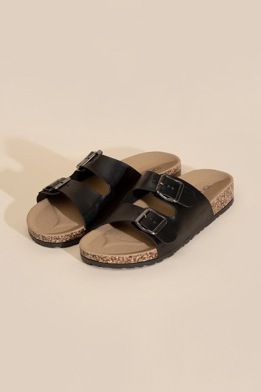 Cork Buckle Strap Slides