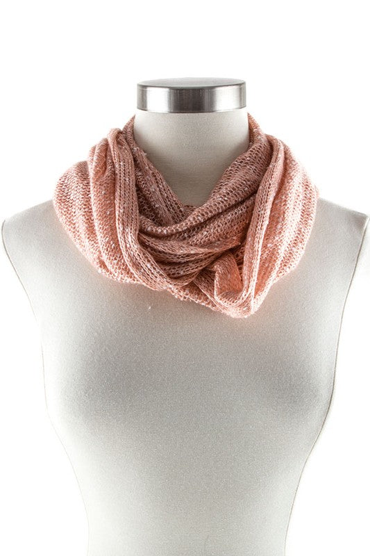 Two Tone Infinity Scarf