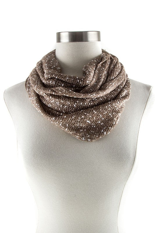 Two Tone Infinity Scarf