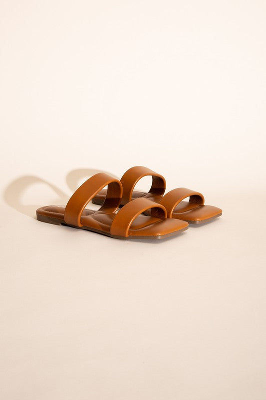 Extra Cushion Double Strap Slides