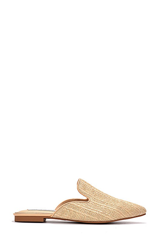 Pointed Toe Mules Slides