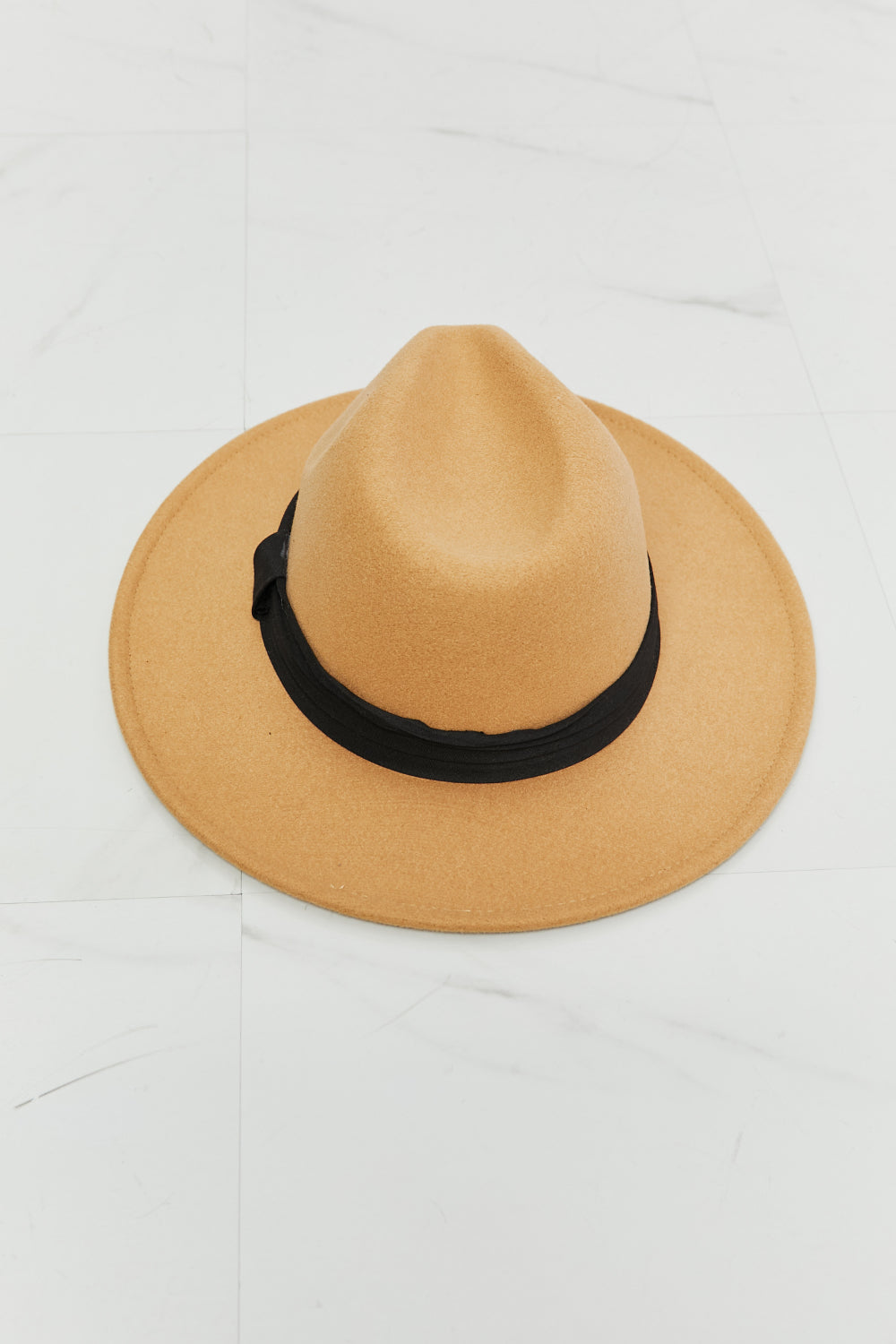 Fame -Tan -Women Fedora Hat