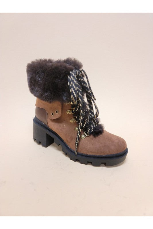 Ankle Fur Boots